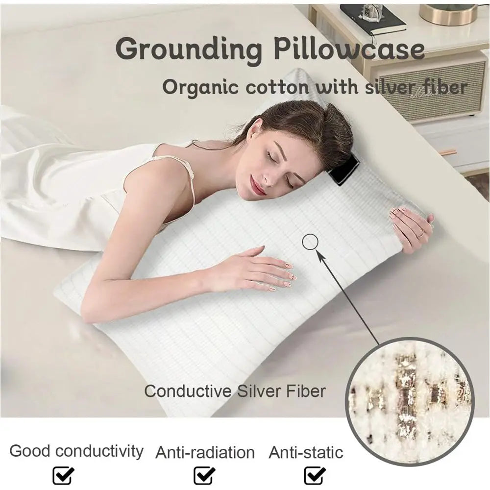 Earthing & Grounding Pillowcase